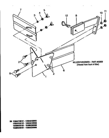 Hiller/furrower attachment