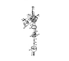 Craftsman 143986001 carburetor  640025 (71/143) diagram