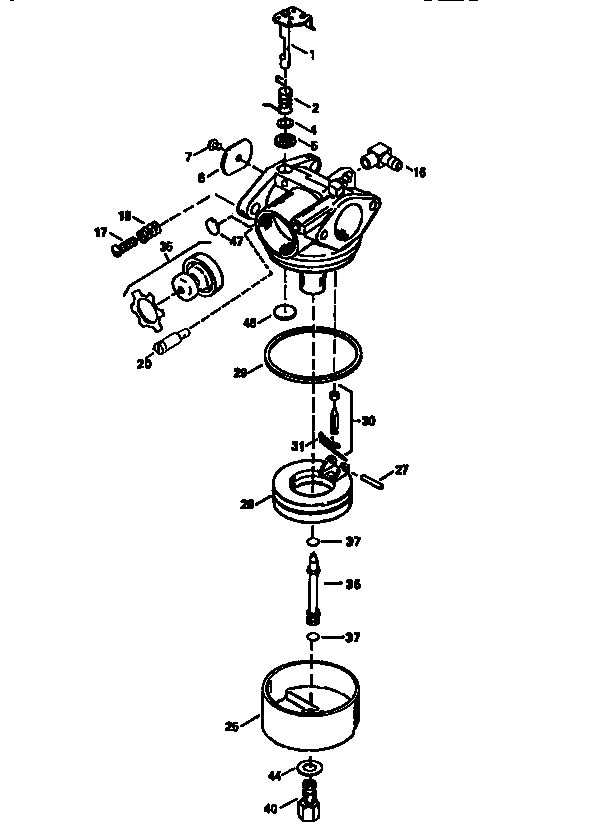 CARBURETOR 640026 (71/143)