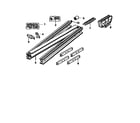Craftsman 13953479SRT1 rail assembly diagram