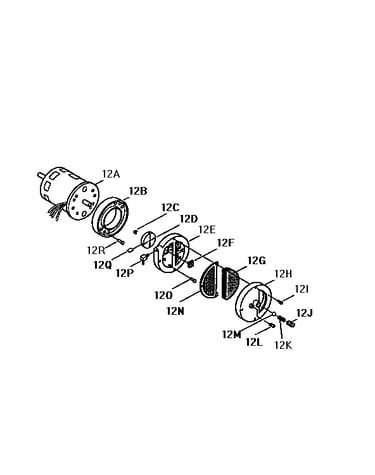 Motor and pump assembly