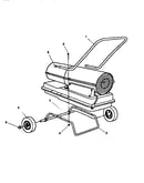 Wheels and handle