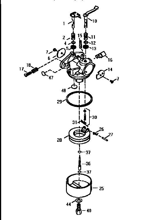 CARBURETOR 640023 (71/143)