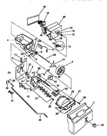 Container and drive