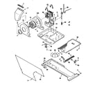 Kenmore 41799570110 blower and base diagram