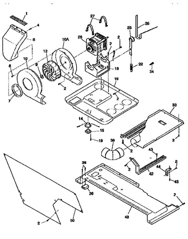 Blower and base