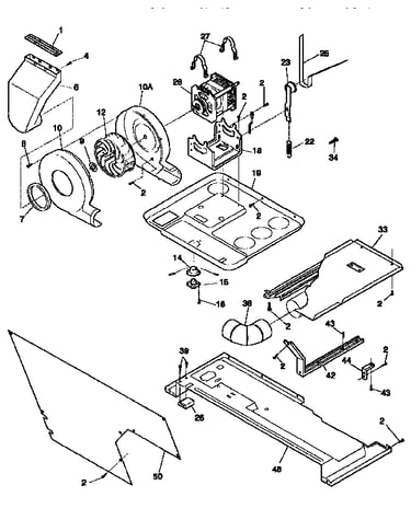 Blower and base