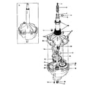 Kenmore 41799570810 gearcase/transmission diagram
