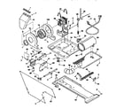 Kenmore 41799576810 blower and base diagram