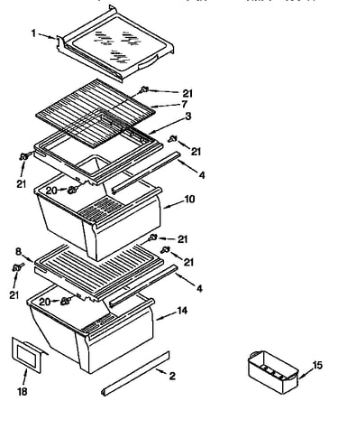 Refrigerator shelf
