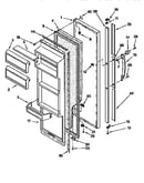 Refrigerator door