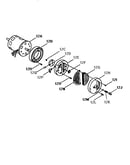 Motor and pump assembly