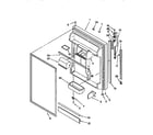 Kenmore 1069659721 refrigerator door diagram