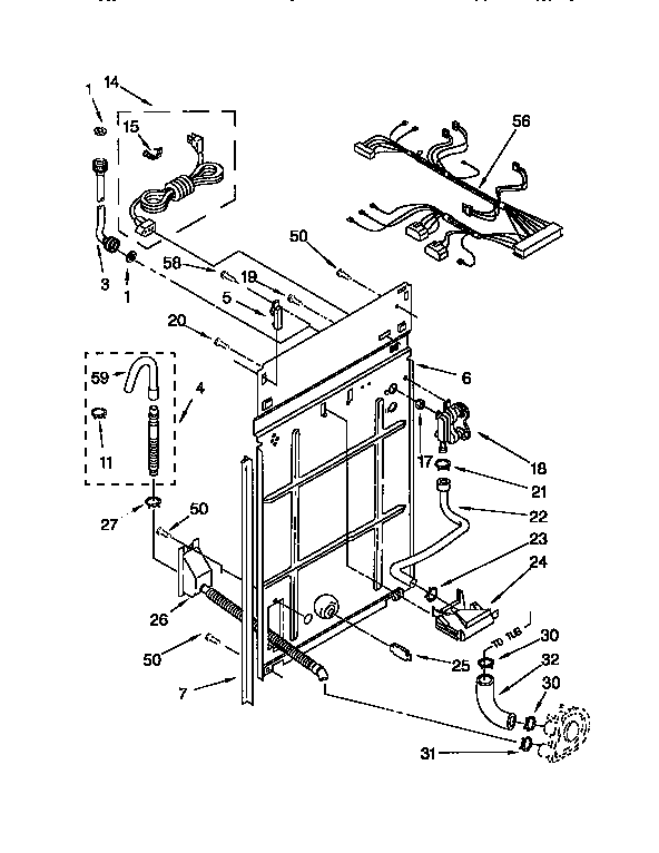 Rear panel