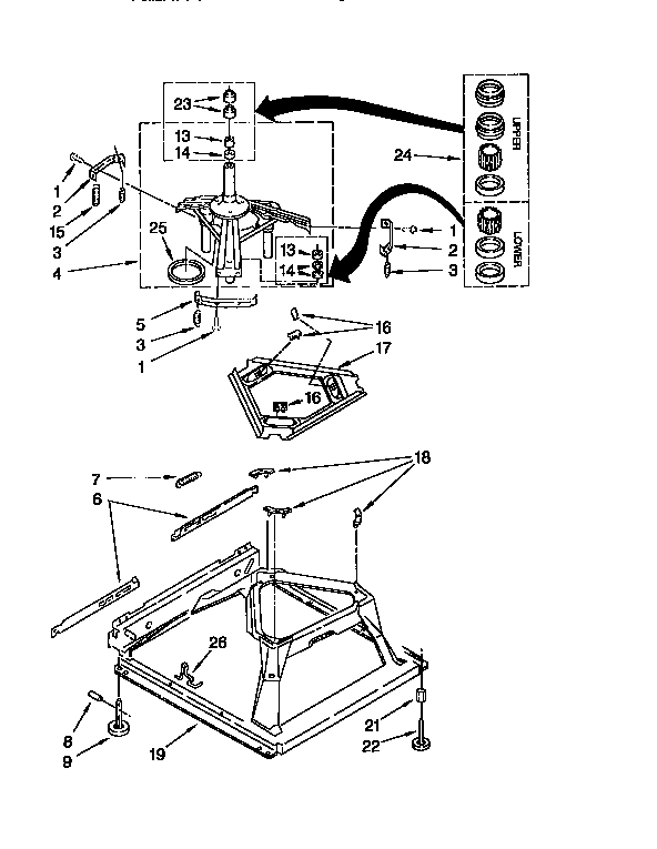 Machine base