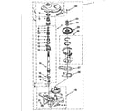 Kenmore 11091552200 gearcase diagram