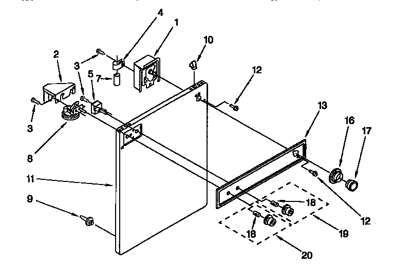 CONSOLE AND FRONT PANEL