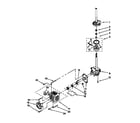 Kenmore 11094570800 motor and pump diagram