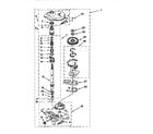 Kenmore 11091551210 gearcase diagram