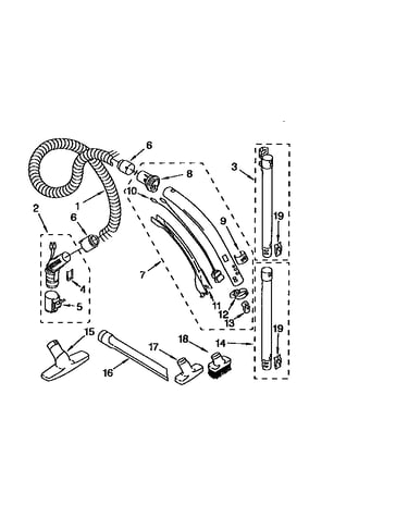 Hose and attachment