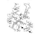 Weslo WLCR96058 unit parts diagram