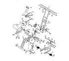 Weslo WLCR97552 unit parts diagram