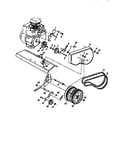 Belt guard and pulley assembly