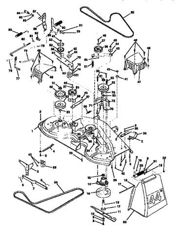 Mower deck