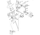 Craftsman 917251572 steering assembly diagram