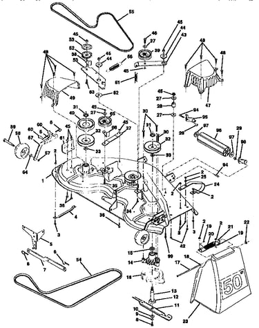 Mower deck