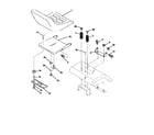 Craftsman 917256360 seat assembly diagram