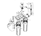 Kenmore 625343950 functional replacement parts diagram