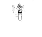 Kenmore 625343820 functional replacement parts diagram