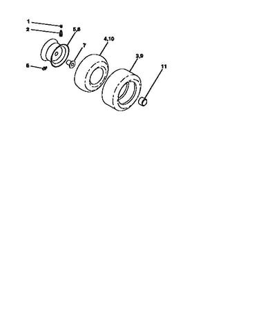 Wheels and tires