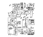 Craftsman 500135202-0237-01 engine 135202-0237-01 (71-500) diagram