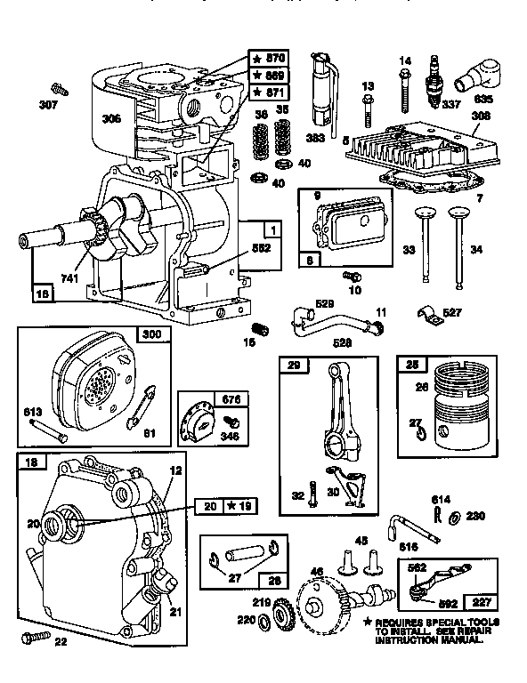 Engine 135202-0237-01 (71-500)