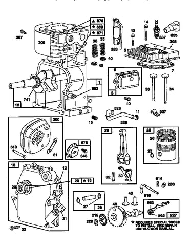 Engine 135202-0237-01 (71-500)