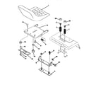 Craftsman 917251370 seat assembly diagram