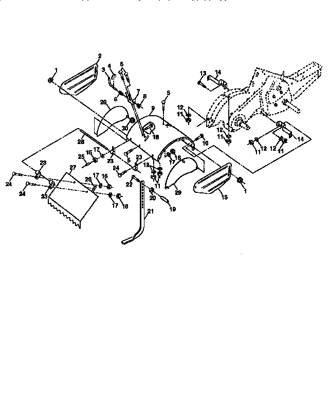 Tine shield