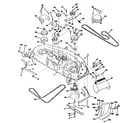 Craftsman 917256611 mower deck diagram