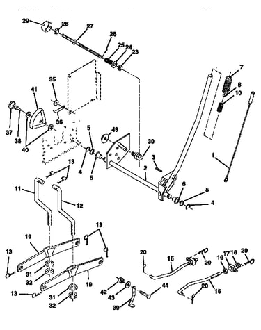 Mower lift