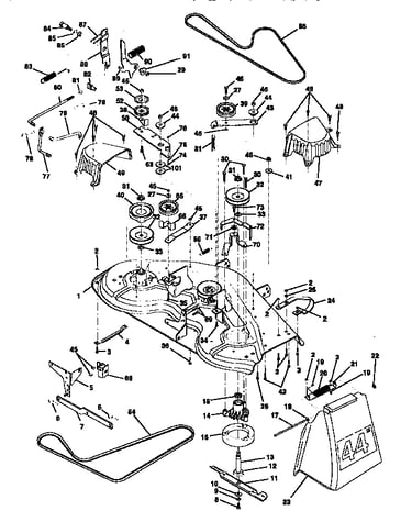 Mower deck