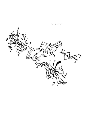 Tine assembly