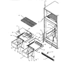 Amana THI18S3L-P1195401W cabinet shelving diagram