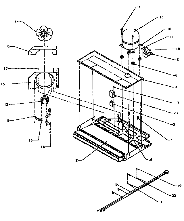 Compressor compartment