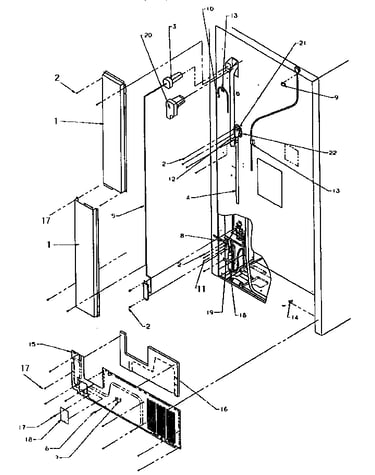 Cabinet back