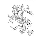 Craftsman 917251481 mower deck diagram