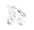 Craftsman 917256543 seat assembly diagram
