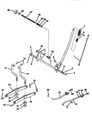 Mower lift