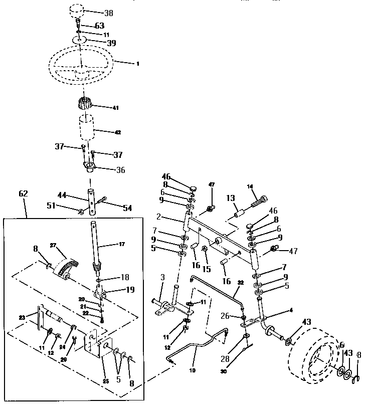 Steering assembly